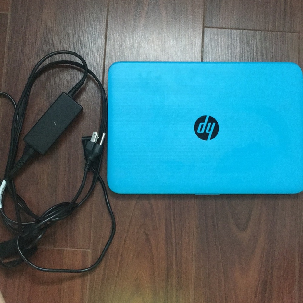 Blue HP Stream Laptop